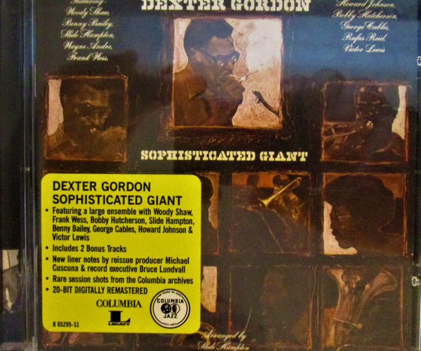 Dexter Gordon : Sophisticated Giant (CD, Album, RE, RM)
