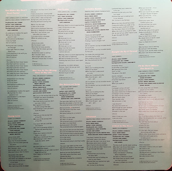 Kim Carnes : Café Racers (LP, Album)