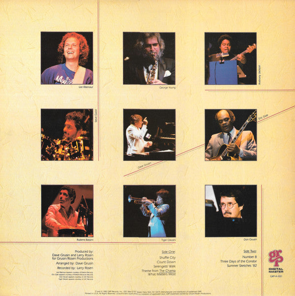 Dave Grusin And The NY-LA Dream Band : Dave Grusin And The N.Y. / L.A. Dream Band (LP, Album)