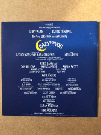 Various : Crazy For You Original London Cast Recording (CD, Album)