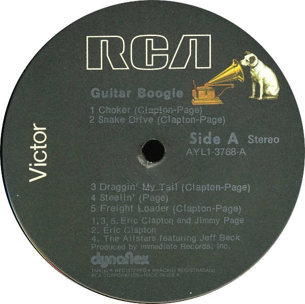 Eric Clapton, Jeff Beck, Jimmy Page : Guitar Boogie (LP, Comp, RE)