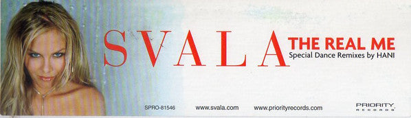 Svala : The Real Me (Special Dance Remixes By HANI) (12", Promo)