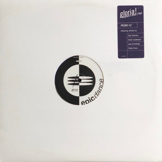 Gloria Estefan : Heaven's What I Feel (12", Single, Promo, #2)