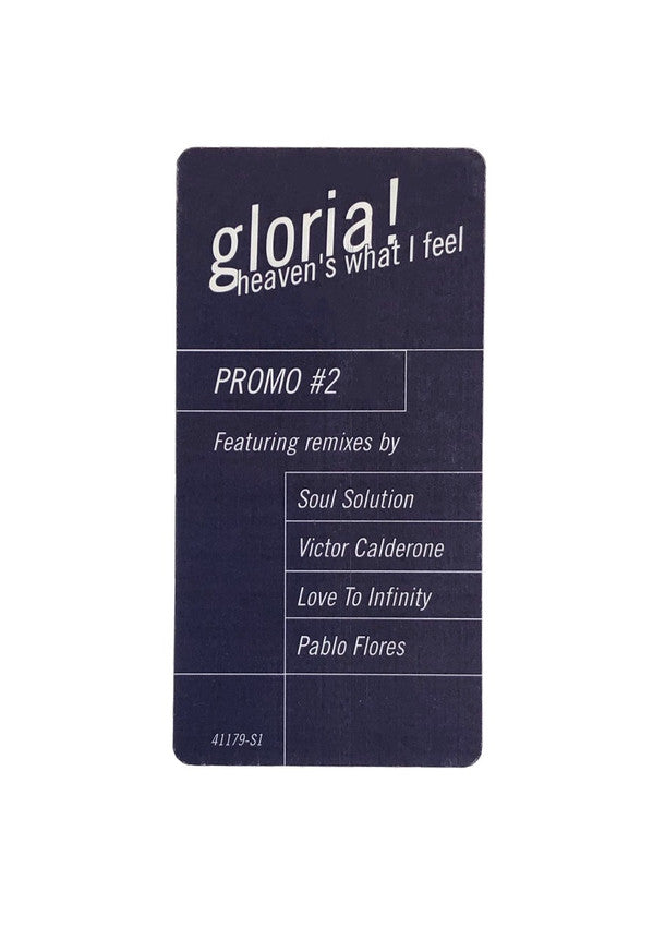 Gloria Estefan : Heaven's What I Feel (12", Single, Promo, #2)