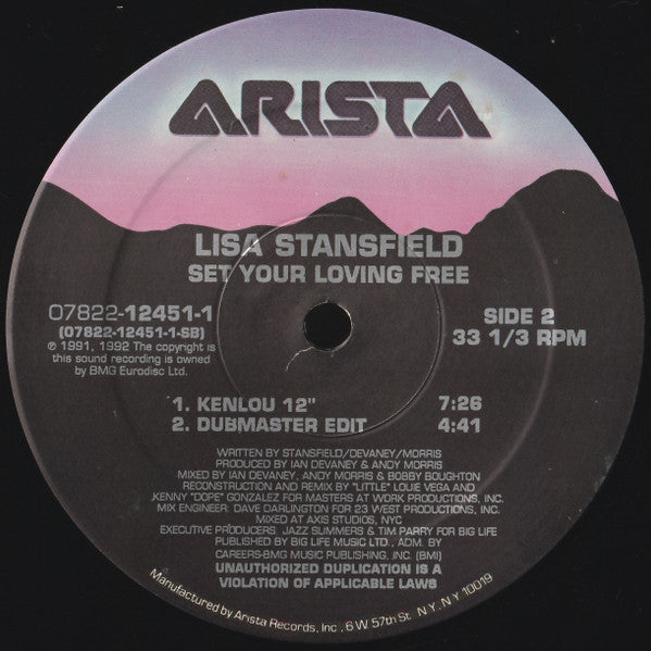 Lisa Stansfield : A Little More Love (12")