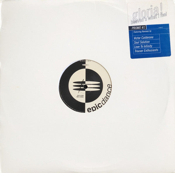 Gloria Estefan : Heaven's What I Feel (12", Single, Promo, #1)