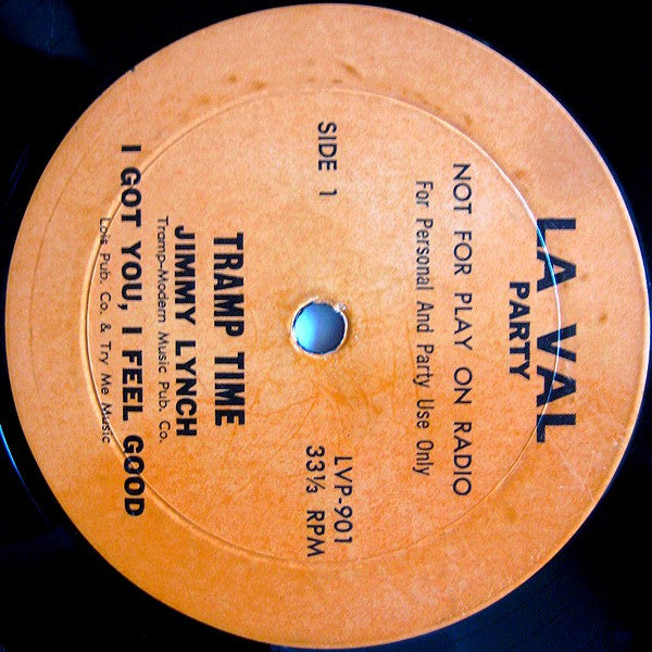 Jimmy Lynch (3) : Tramp Time Volume 1 (LP, Album, Mono, RE)