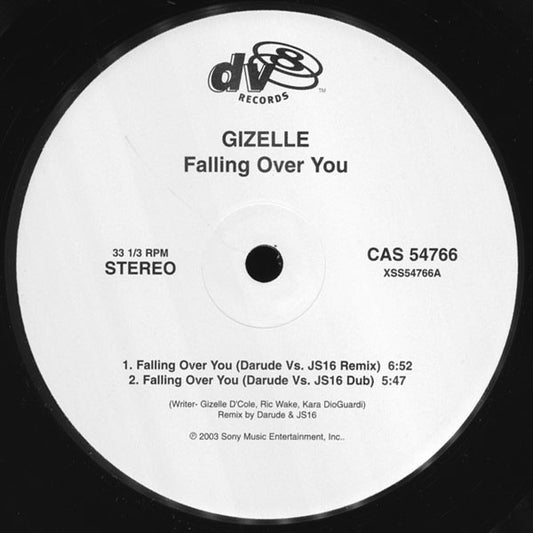 Gizelle D'Cole : Falling Over You (12")