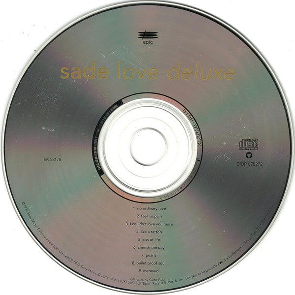 Sade : Love Deluxe (CD, Album)