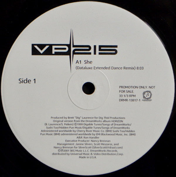 VP215 : She (12", Promo)