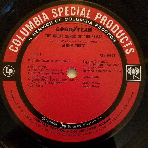 Various : The Great Songs Of Christmas, Album Three (LP, Album, Comp, Ltd)