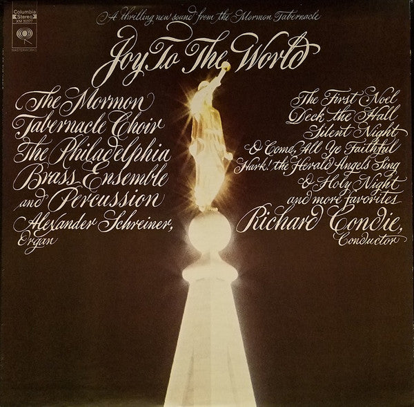 Mormon Tabernacle Choir / Philadelphia Brass Ensemble / Richard P. Condie / Alexander Schreiner : Joy To The World (LP, Album)