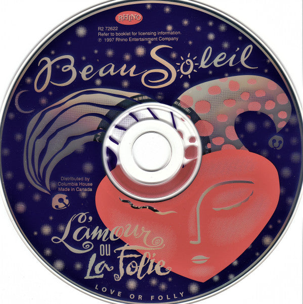 Beausoleil : L'Amour Ou La Folie / Love Or Folly (CD, Album, Club)