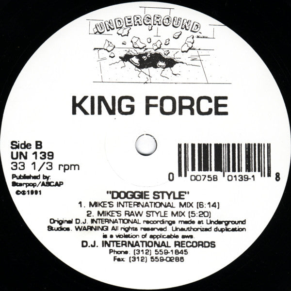 King Force (2) : Doggie Style (12")