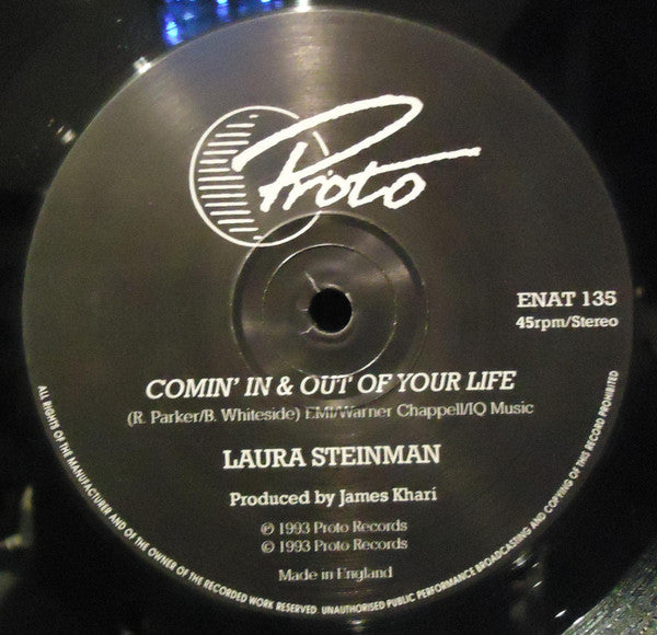 Laura Steinman : Comin' In & Out Of Your Life (12")