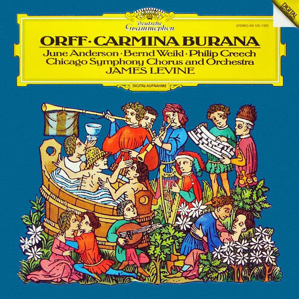 Carl Orff - June Anderson · Bernd Weikl · Philip Creech, Chicago Symphony Chorus And The Chicago Symphony Orchestra, James Levine (2) : Carmina Burana (CD, Album)
