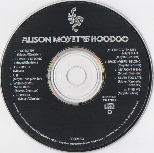 Alison Moyet : Hoodoo (CD, Album, DAD)