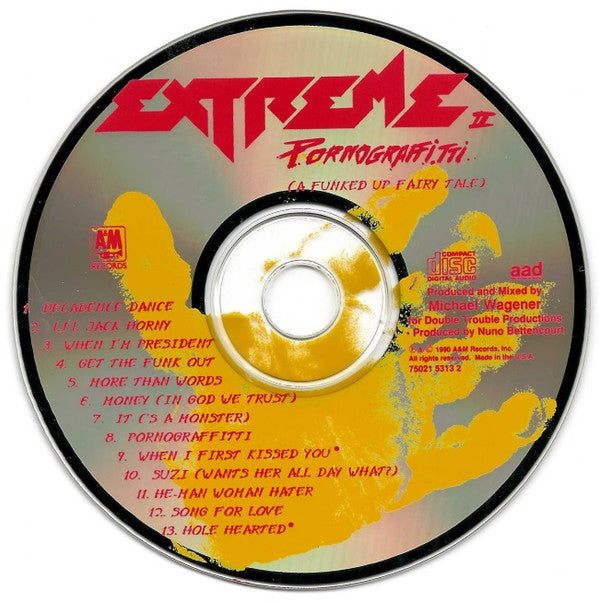 Extreme (2) : Extreme II : Pornograffitti (A Funked Up Fairytale) (CD, Album)