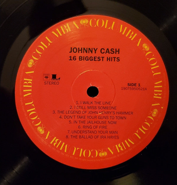 Johnny Cash : 16 Biggest Hits (LP, Comp, RP)