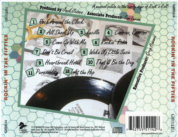 Sam Levine : Rockin' In The Fifties (CD)