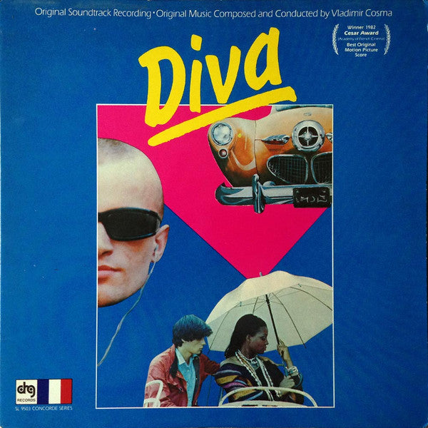 Vladimir Cosma : Diva (Original Soundtrack Recording) (LP, Album)