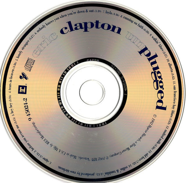 Eric Clapton : Unplugged (CD, Album, SRC)