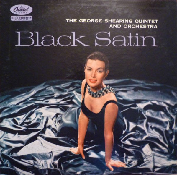 The George Shearing Quintet : Black Satin (LP, Album, Mono)