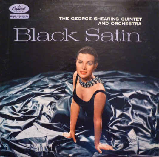 The George Shearing Quintet : Black Satin (LP, Album, Mono)