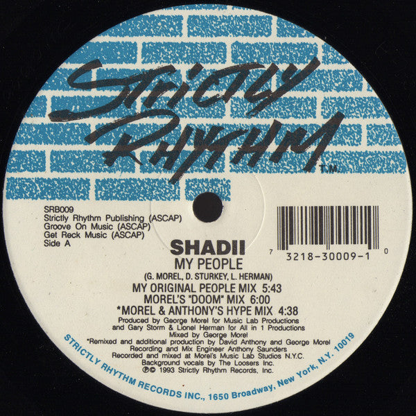 Shadii : My People (12")