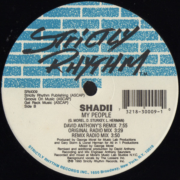 Shadii : My People (12")