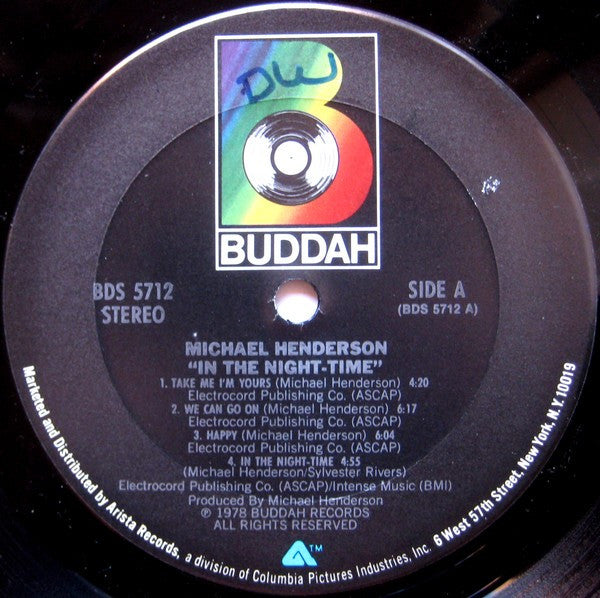 Michael Henderson : In The Night-Time (LP, Album, San)