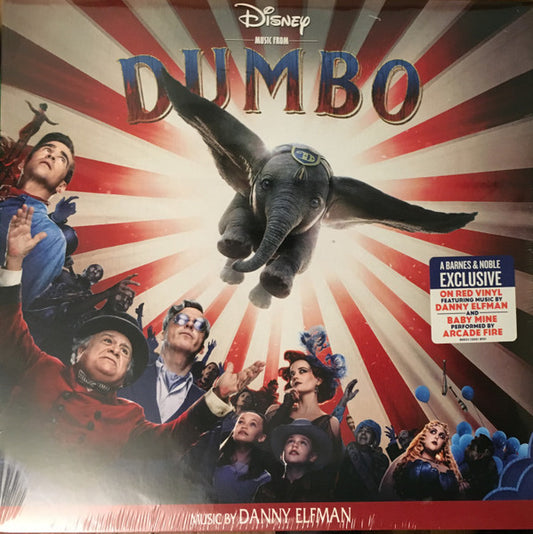 Danny Elfman : Dumbo (Original Motion Picture Soundtrack) (LP, Album, Red)