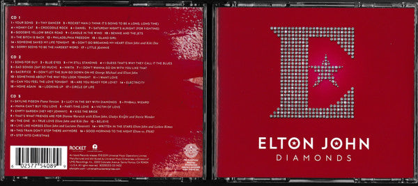 Elton John : Diamonds (3xCD, Comp, RE, RM)