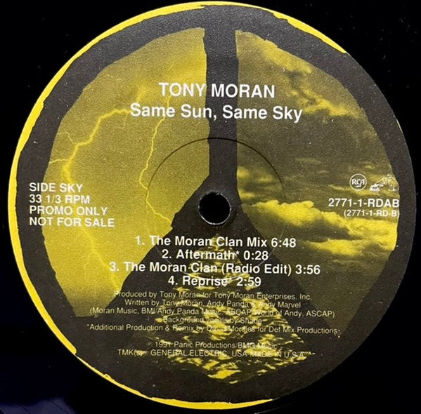 Tony Moran : Same Sun, Same Sky (12", Promo)