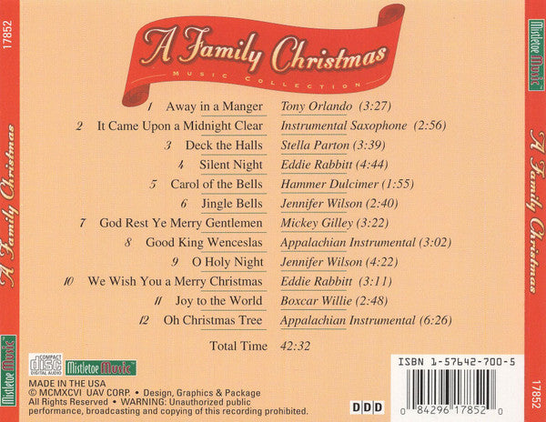 Various : A Family Christmas (Music Collection) (CD, Comp)