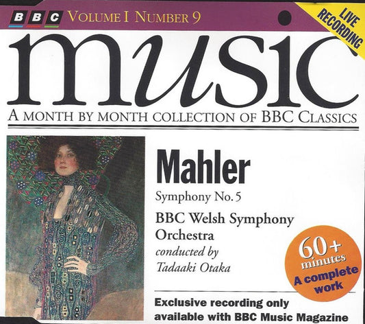 Gustav Mahler – BBC Welsh Symphony Orchestra, Tadaaki Otaka : Symphony No. 5 (CD, Album)