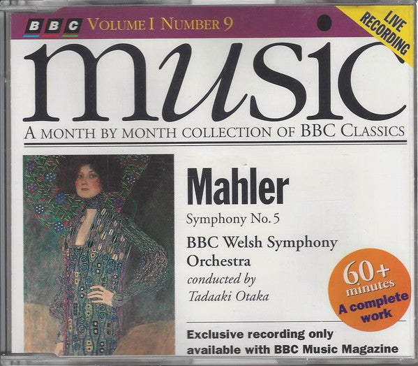 Gustav Mahler – BBC Welsh Symphony Orchestra, Tadaaki Otaka : Symphony No. 5 (CD, Album)
