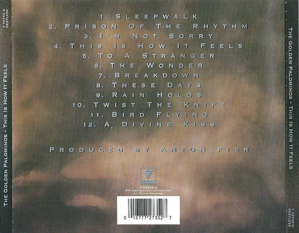 The Golden Palominos : This Is How It Feels (CD, Album)