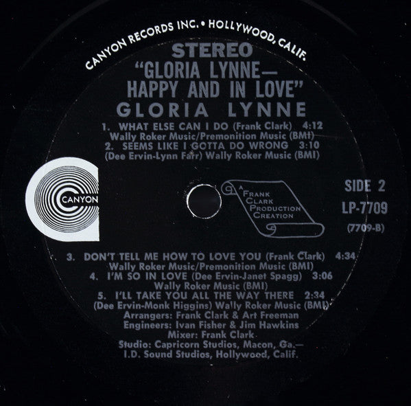 Gloria Lynne : Happy And In Love (LP, Album)