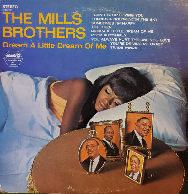 The Mills Brothers : Dream A Little Dream Of Me (LP, Album)