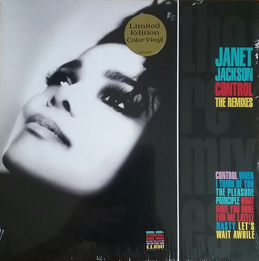 Janet Jackson : Control The Remixes (LP, Comp, Red + LP, Comp, Lav + Ltd, RE)
