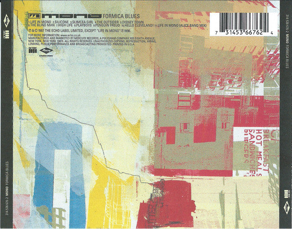 Mono : Formica Blues (CD, Album, RE)