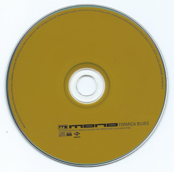 Mono : Formica Blues (CD, Album, RE)