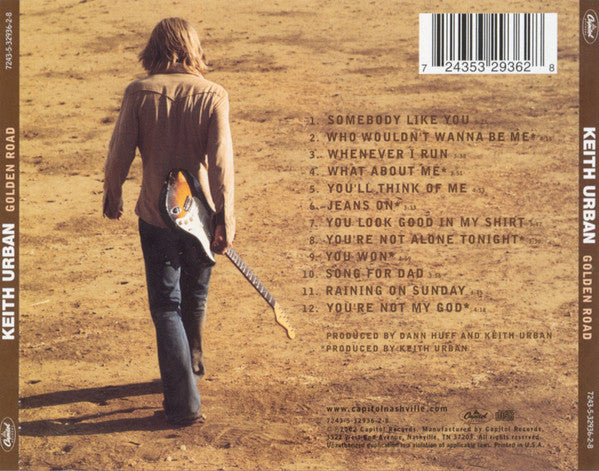 Keith Urban : Golden Road (CD, Album, EMI)