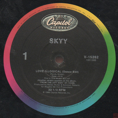 Skyy : Love Illogical (12")