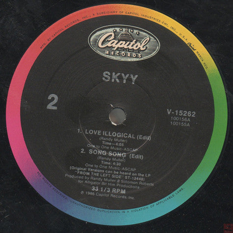 Skyy : Love Illogical (12")