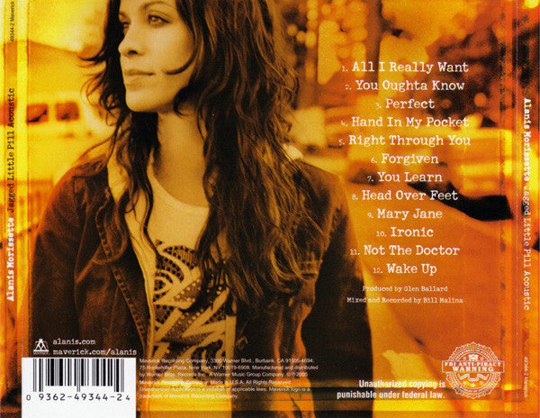 Alanis Morissette : Jagged Little Pill Acoustic (CD, Album)