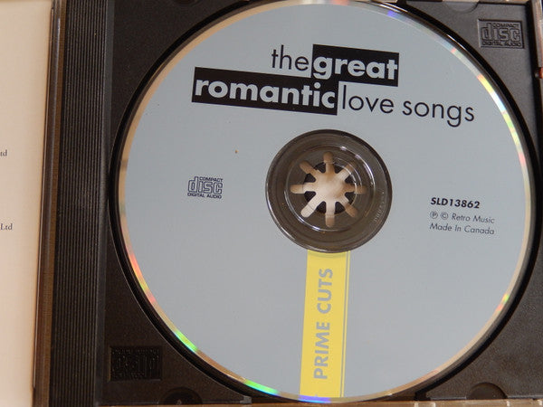 Various : The Great Romantic Love Songs (CD, Comp)