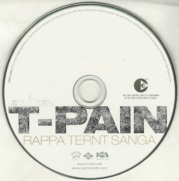 T-Pain : Rappa Ternt Sanga (CD, Album, Copy Prot., Enh)
