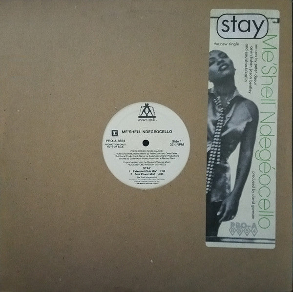 Me'Shell NdegéOcello : Stay (2x12", Promo)